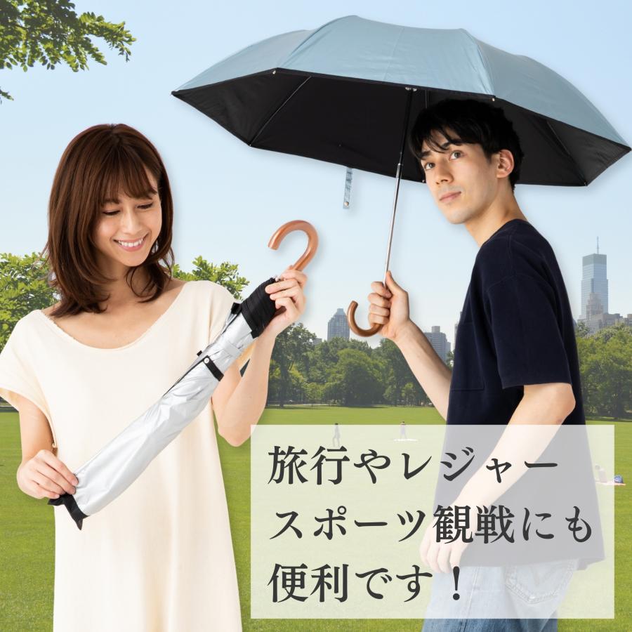 Lieben（リーベン） 日傘 折りたたみ ジャンプ傘 晴雨兼用 55cm×7本骨