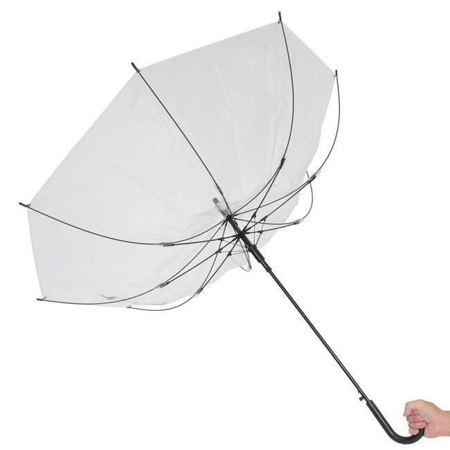 (36本組) 傘 ビニール傘 メンズ レディース 大きい傘  耐風グラスファイバー骨 LIEBEN-0631｜lieben2000｜06