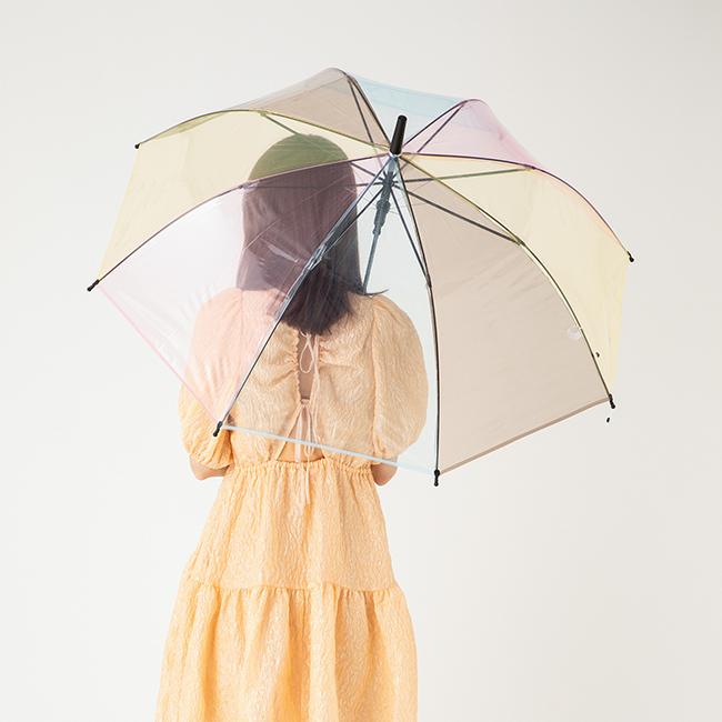 ※送料無料　大幅値下げ　vetro 54色　イベント会場限定色有り※バラ売り不可 Lieben（リーベン） ビニール傘 60cm レディース 透明 ジャンプ傘