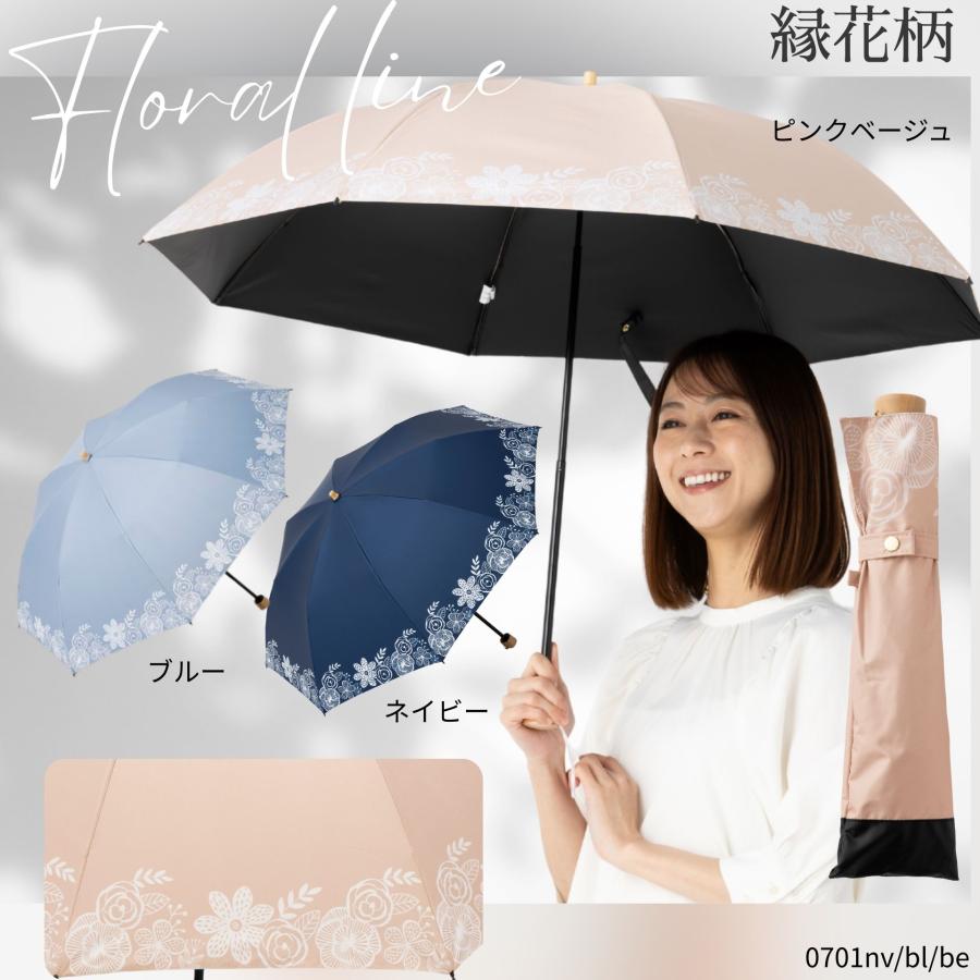 Lieben（リーベン） 日傘 折りたたみ UV遮熱遮光折傘 晴雨兼用 50cm