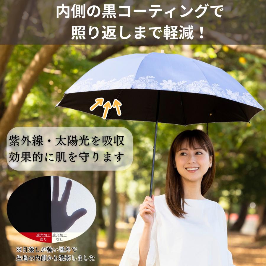 Lieben（リーベン） 日傘 折りたたみ UV遮熱遮光折傘 晴雨兼用 50cm