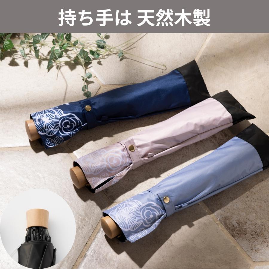 日傘 折りたたみ ＵＶ遮熱遮光折傘 晴雨兼用 50cm 紫外線対策 レディース ひんやり傘 クールプラス リーベン 0701 | Lieben | 21