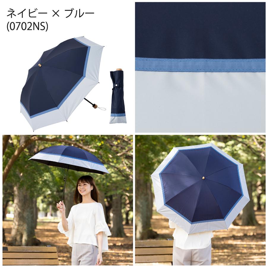 Lieben（リーベン） 日傘 折りたたみ 50cm×8本骨 UV遮熱遮光折傘