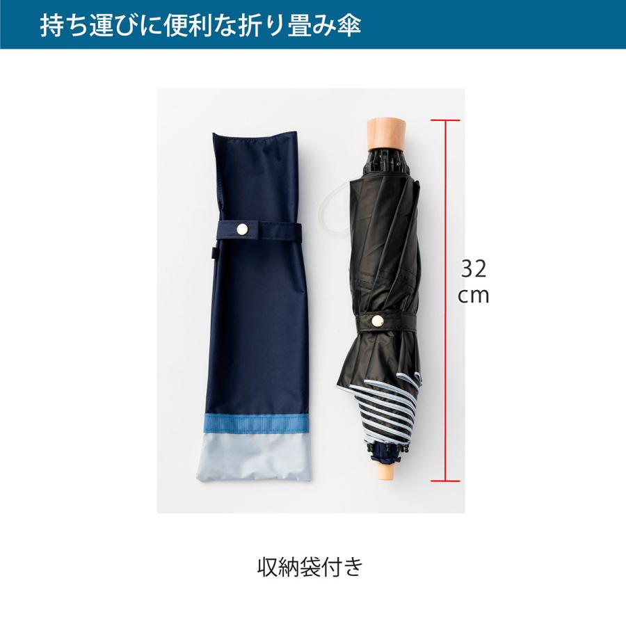 Lieben（リーベン） 日傘 折りたたみ 50cm×8本骨 UV遮熱遮光折傘