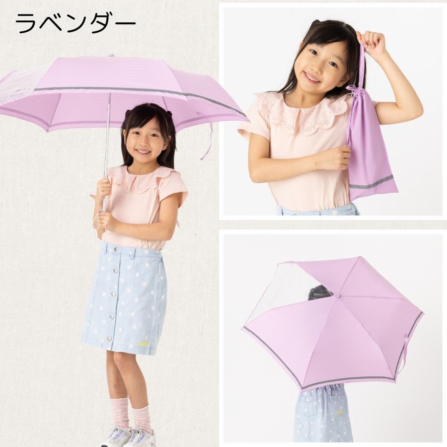 Lieben（リーベン） 傘 子供 キッズ 折りたたみ 55cm 卒園記念品 透明