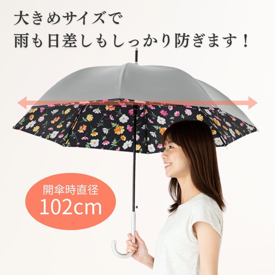 Lieben（リーベン） 日傘 長傘 レディース 晴雨兼用 UVカット ジャンプ