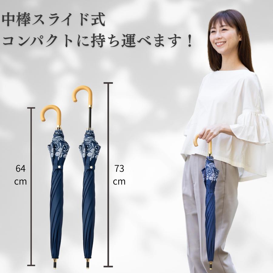 Lieben（リーベン） 日傘 ショート傘 50cm×8本骨 UV遮熱遮光