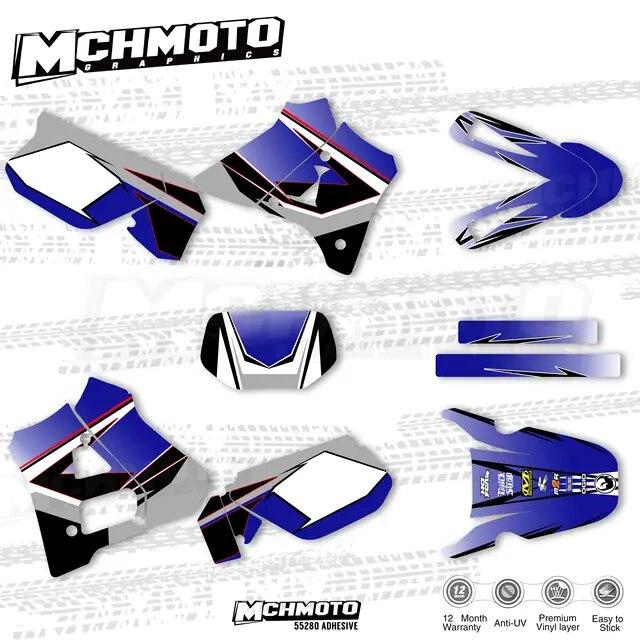 Mchmfg-標準的なグラフィックステッカー,Xaha dt125r,dt200r,dt200用｜liefern｜10
