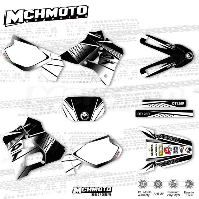 Mchmfg-標準的なグラフィックステッカー,Xaha dt125r,dt200r,dt200用｜liefern｜12