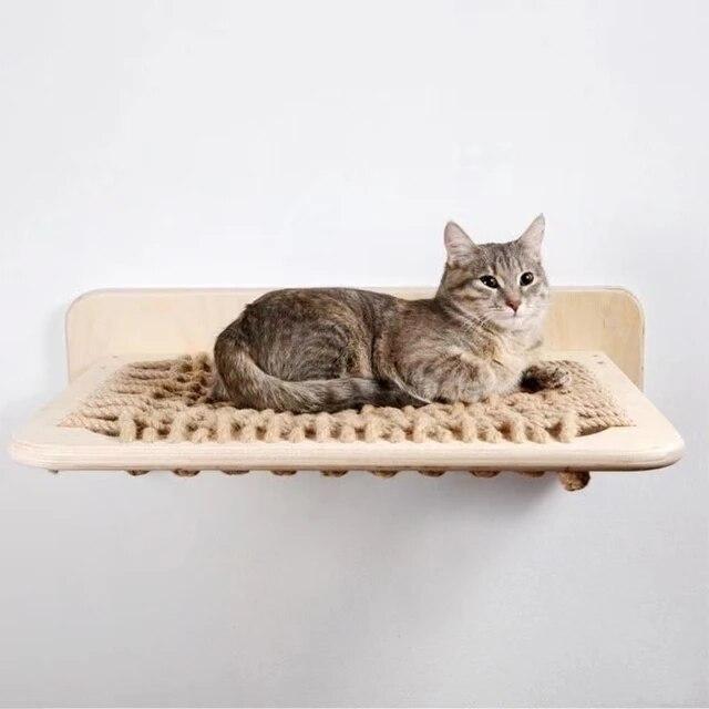 猫用ハンモック,壁掛けベッド,猫の木,ペット用ベッド,実用的で耐久性のある実用的なクライミングフレーム,ウォールプラットフォーム,ソファ家具｜liefern｜20