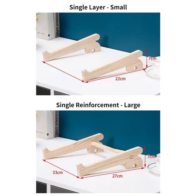 頑丈な木製のラップトップスタンド,垂直フレーム,クッション,冷却ベース,高さ｜liefern｜23