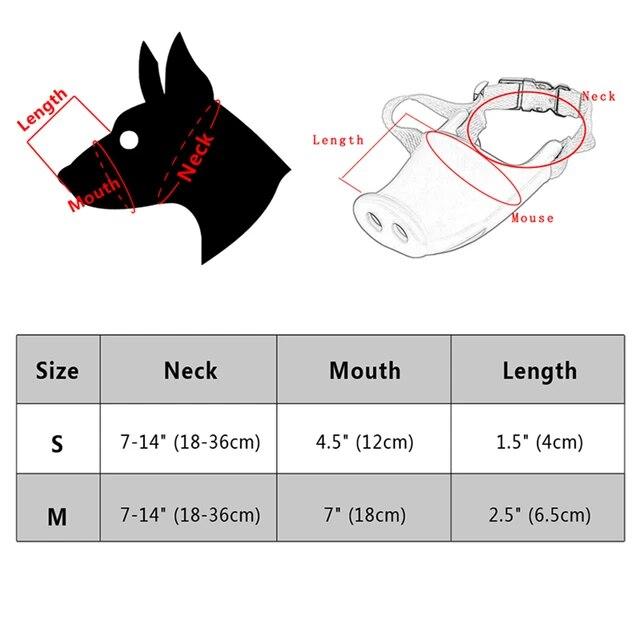 犬用の調整可能な通気性のあるシリコンマズル,犬と猫用の耳用のミニマリストアクセサリー,吠え防止｜liefern｜07