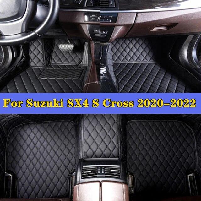 Suzuki sx4 sクロス2020-2022用カーフットパッド,カーアクセサリー,保護パッド,カスタム自動フロアマット,自動車用カーペット｜liefern｜15