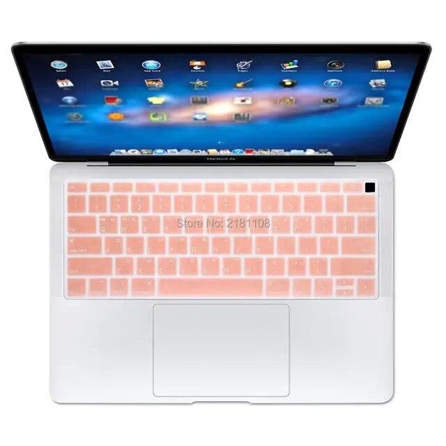 Macbook air 13 "a1932用シリコンキーボードカバー,韓国語,retinaスクリーン,米国レイアウト,2018｜liefern｜19