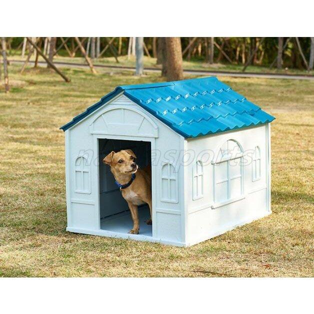 安心の定価販売 人気推薦 実用 水洗い可能 犬小屋 屋外 ドッグハウス ペットハウス 腐食しない プラスチック製 三角屋根 大型犬 中型犬 雨よけ 耐久性 超大特価 Turningheadskennel Com