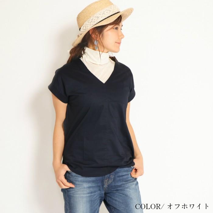 日本製 クール冷感 ハイネック ノースリーブ レディース 綿100% ハイネックインナー コーデ 白 接触冷感 ゴルフ スポーツ 春夏 シア― カットソー オシャレ |  | 11