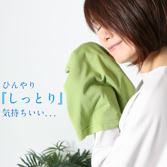 Cando超低めハイネック　接触冷感　春夏用　5分袖　日本製　綿100％　日よけ　重ね着ファション　チュニックインナー　インナー　UV　紫外線対策 |  | 01