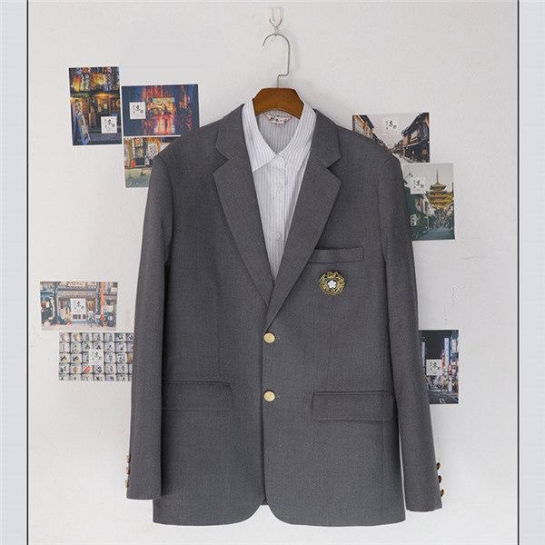 男の子スーツ 入学式スーツ 卒業式 jk 学生服 無地 コート 上下セット