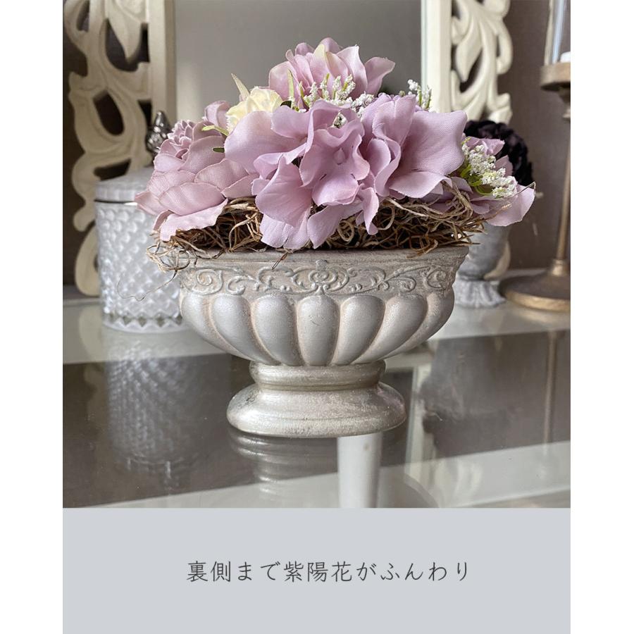 花 プレゼント アーティフィシャル フラワー 紫 ホワイト お祝い 誕生日 結婚記念日 結婚祝い 結婚式 お見舞い 両親 妻 花 退職祝い 還暦祝い 母の日 おしゃれ |  | 06