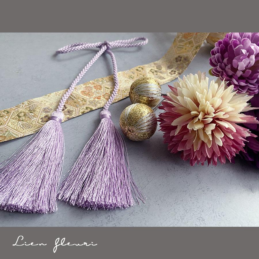 成人式 髪飾り 花 パープル マム ダリア グリーン 大きめ 個性的 アーティフィシャル 造花 卒業式 ウエディング 結婚 ヘッドドレス 和装 |  | 03