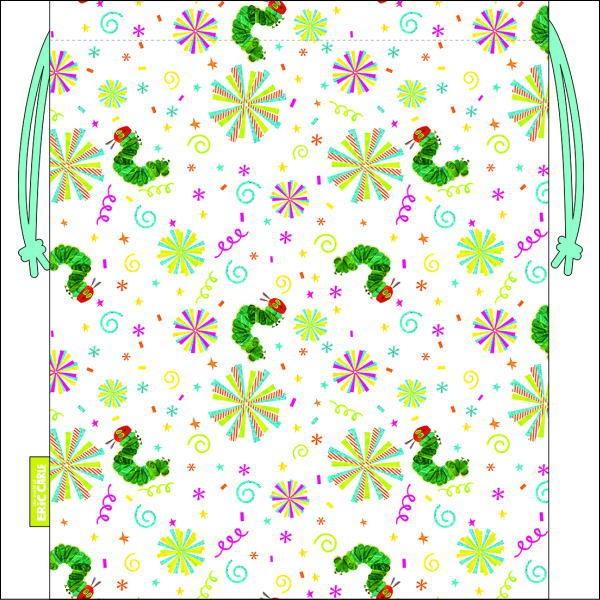 買い取り お弁当グッズ ランチグッズ はらぺこあおむし ランチ袋縦ｌ Party Cisama Sc Gov Br