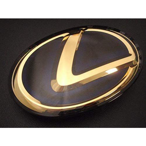 出産祝いなども豊富 レクサス ｕｖｆ４５系 ｌｓ６００ｈ リアンリアンの レクサス 後期 エンブレム ｕｖｆ４５系 ゴールドエンブレム フロント プリクラッシュシステムなし車用 リアンリアン 中古