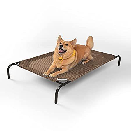 Coolaroo The Original Cooling Elevated Pet Bed, Raised Breathable Washable 好評販売中