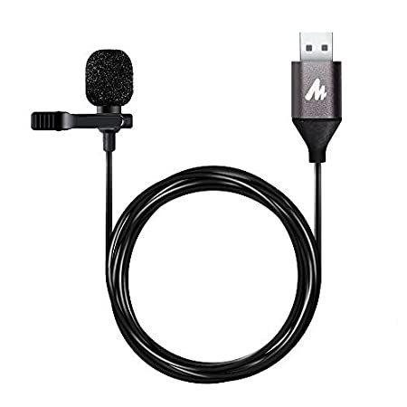 都内で 192KHZ/24BIT MAONO Microphone, Lavalier USB Plug Lap好評販売中 Omnidirectional Play & マイク本体