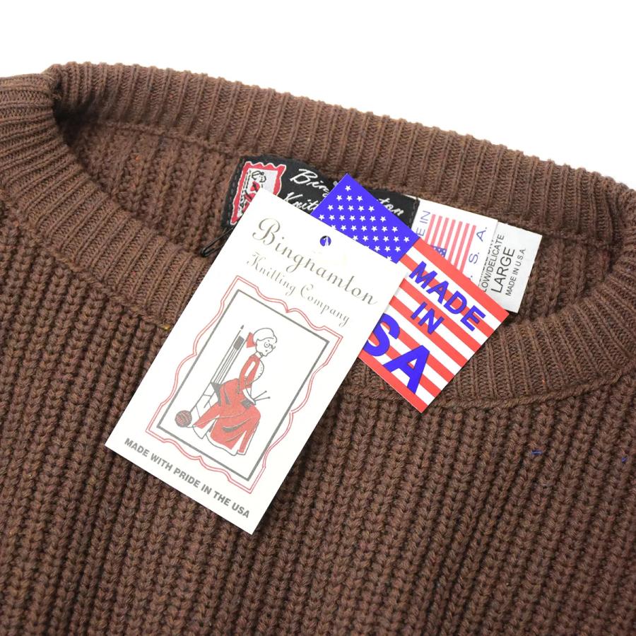 ビンガムトン Binghamton ニット セーター Knitting Shaker Pullover