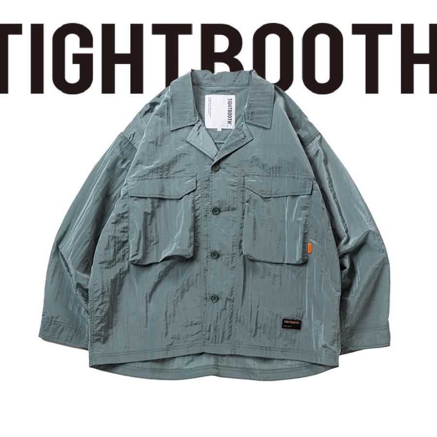タイトブース　シャツ　ジャケット　ブラウン TIGHTBOOTH PRODUCTION（タイトブースプロダクション） TIGHTBOOTH