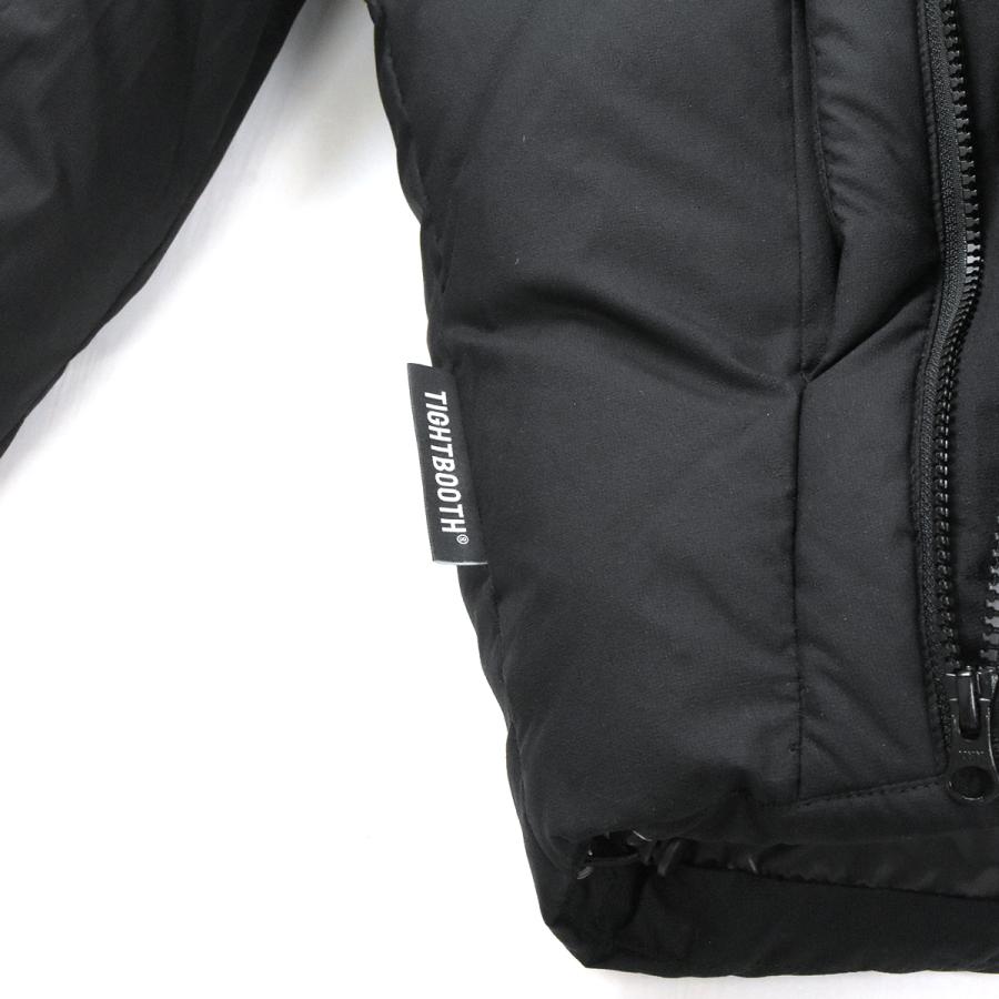 タイトブース TBPR TIGHTBOOTH スケートボード SIX PACK DOWN JKT (Black) コート、アウター