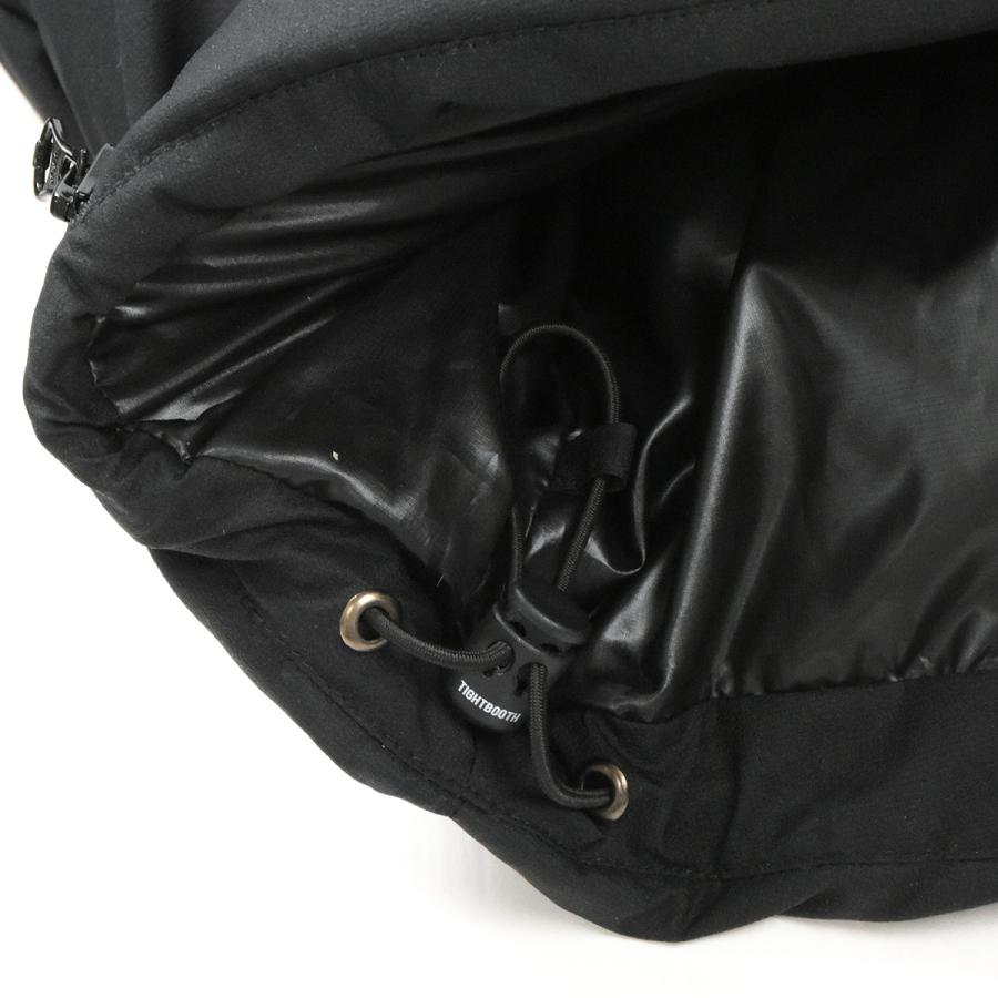 タイトブース TBPR TIGHTBOOTH スケートボード SIX PACK DOWN JKT (Black) コート、アウター