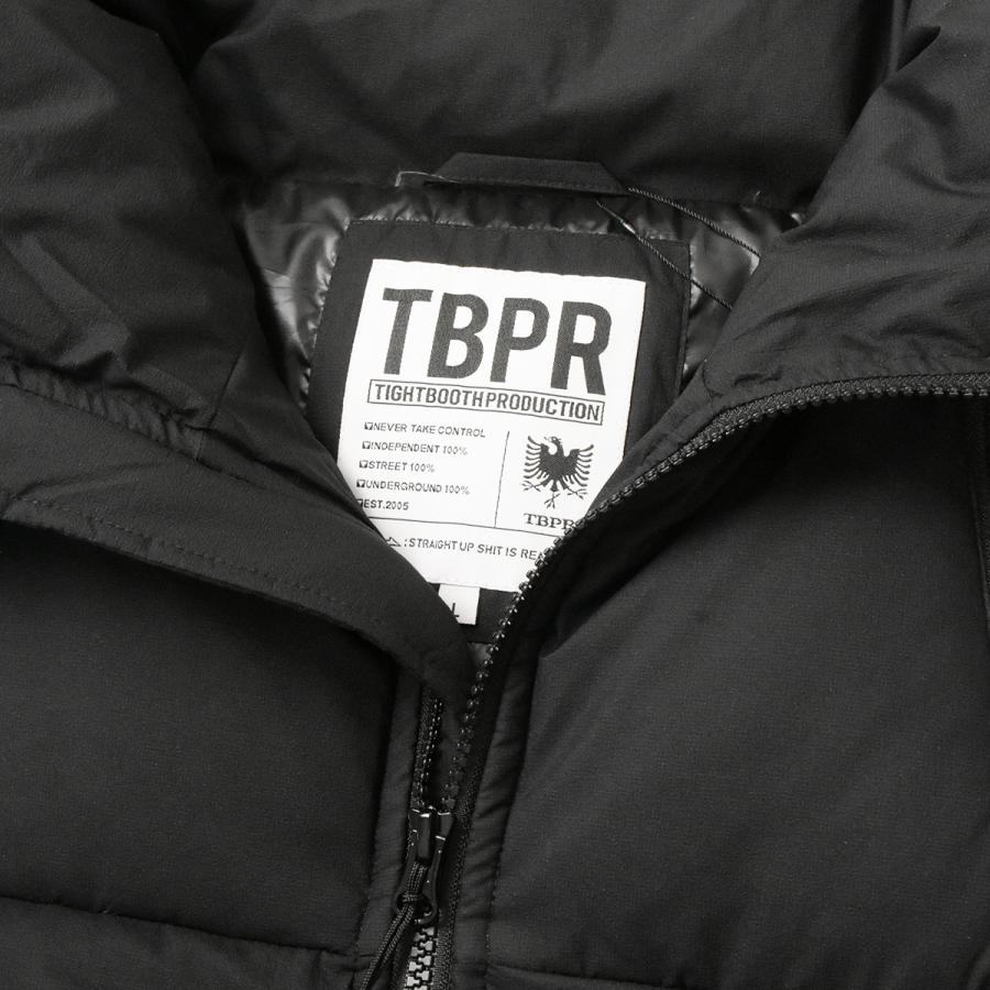 タイトブース TBPR TIGHTBOOTH スケートボード SIX PACK DOWN JKT (Black) コート、アウター