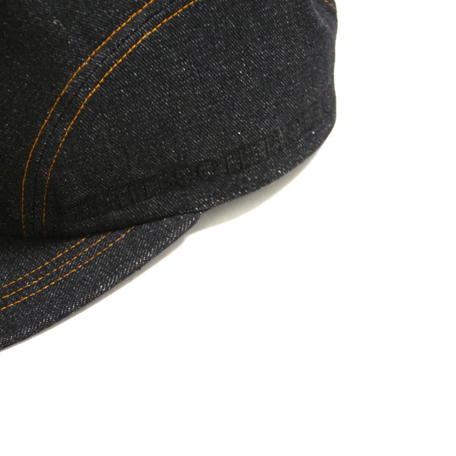TIGHTBOOTH タイトブース キャップ TIGHTBOOTH Side Logo Denim Camp Cap Black_2