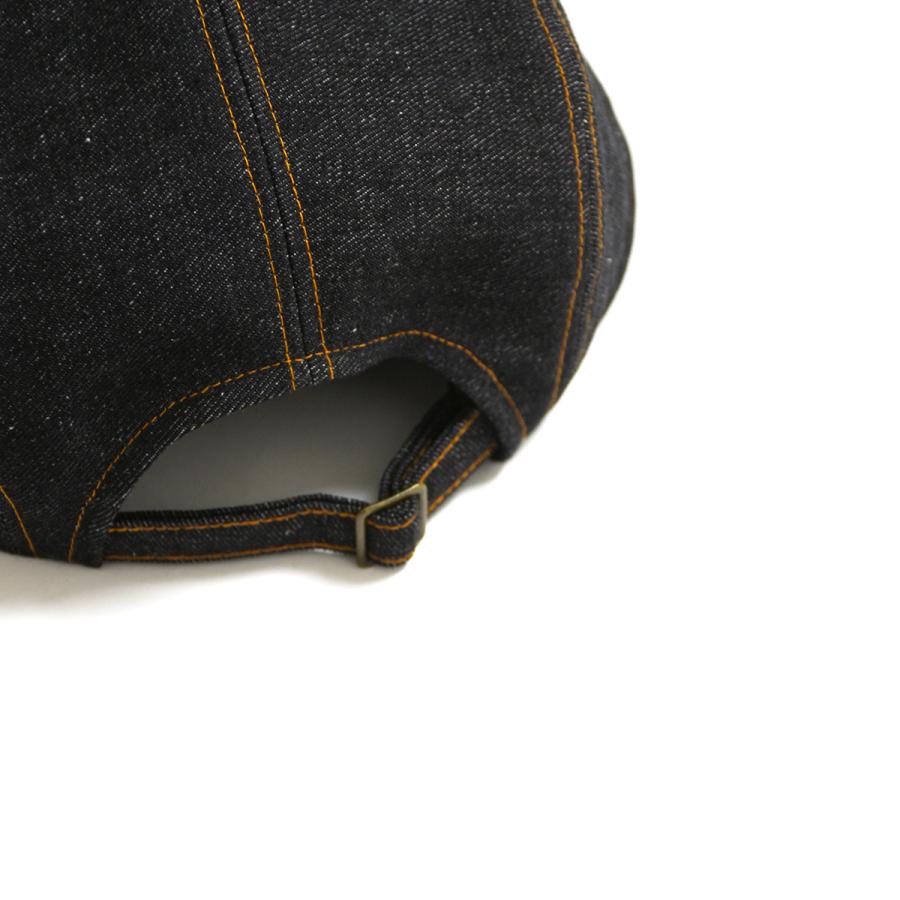 TIGHTBOOTH タイトブース キャップ TIGHTBOOTH Side Logo Denim Camp Cap Black_3
