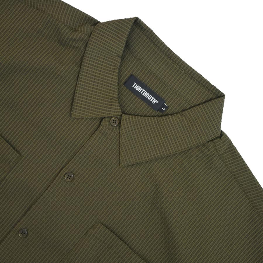 【新品】TIGHTBOOTHタイトブースSKIPPER SHIRTオリーブL TIGHTBOOTH PRODUCTION（タイトブースプロダクション） TIGHTBOOTH