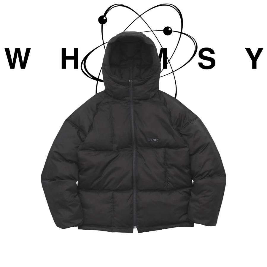 Whimsy Socks ウィムジーソックス Bricklane Puffer Jacket Black 