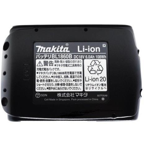 マキタ パワーソースキット2 A-67094 6.0Ah BL1860B バッテリ4本・DC18RD 充電器・ケース付 純正 18V makitaの画像