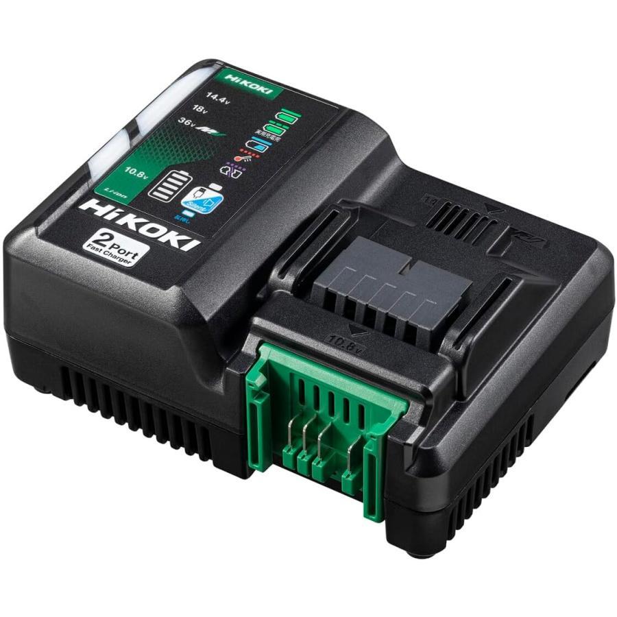 HiKOKI UC18YDML 2ポート 純正 急速充電器 リチウムイオン電池 10.8V 