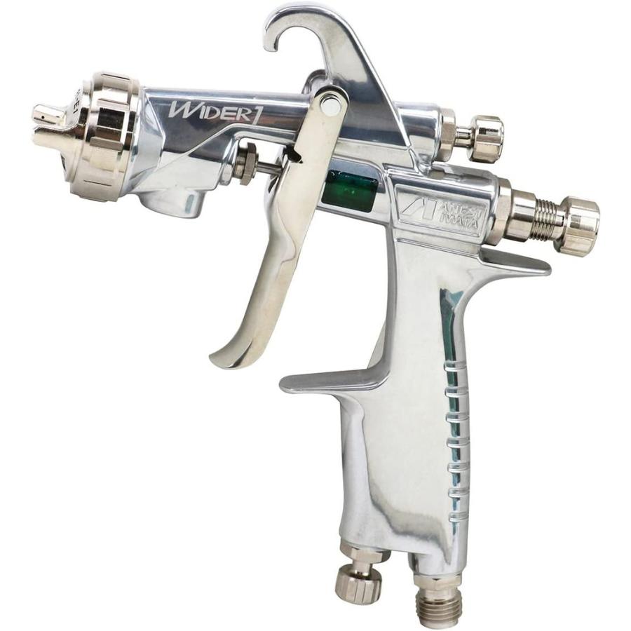 アネスト岩田 WIDER1-10E1G シルバー 重力式スプレーガン 口径φ1.0mm 