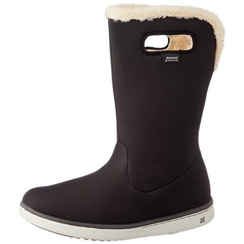 総代理店 ボグス スノーブーツ ウィンターブーツ 長靴 レディース 防寒 防水 防滑 Mid Boots ソリッドブラック 24 Cm 今月のお買得品 Www Superavila Com