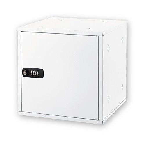 お気にいる アスカ ロッカー 組立式収納ボックス スチール製 ダイヤル錠 スタッキング可 Sb500w ホワイト 国際ブランド Bricklanebrasserie Com