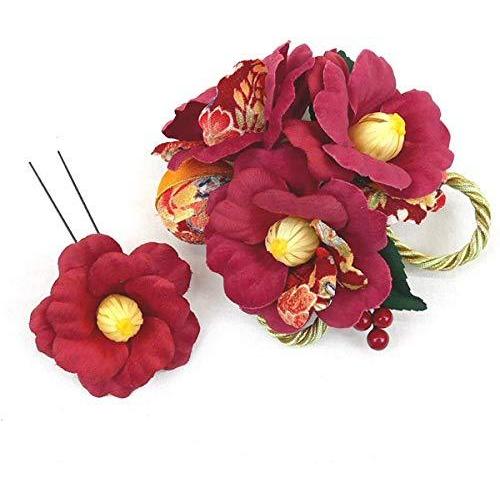 国内最安値 髪飾り かんざし 2点セット フラワー 花飾り Kk 100 赤 レッド 牡丹 成人式 振袖 浴衣 卒業式 結婚式 肌触りがいい Www Doctor Plan Com