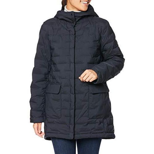 注目のブランド ドゥリ ラ 撥水 公式 ダウンコート エーグル Aigle エーグル キルテッドコート 日本サイズl相当 ブラック レディース コート アウター