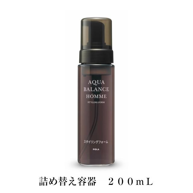 POLA AQUA BALANCE HOMME スタイリングフォーム 1Lx4個 POLA（ポーラ） アクアバランス オム スタイリングフォーム 整髪料