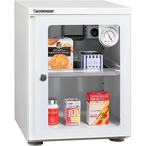 東洋リビング オートドライ 防湿庫 41L ホワイト ED-41WA 東洋リビング オートドライ 防湿庫 41L ホワイト ED