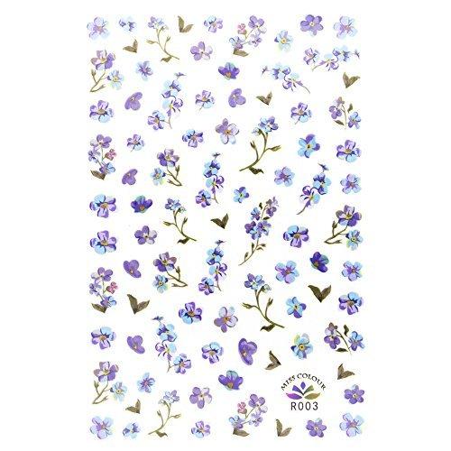 ネットオンラインストア スミレ フラワーネイルシール バイオレット R003 花輪 植物 花 枝 フラワー ドライフラワー 押し花 日本ショッピング Ssl Daikyogo Or Jp
