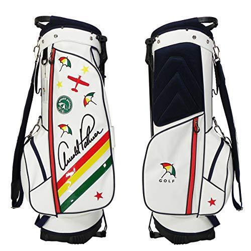 アーノルド・パーマー PU スタンドバック APCB-08J 9型 キャディバック (ホワイト) アーノルド パーマー PU スタンドバック APCB 08J 9型 キャディバック ホワイト