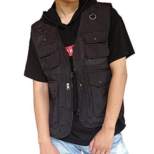 春夏新作モデル 渓流 メッシュ フィッシングベスト 秋 夏 作業 撮影 メンズ ベスト カメラマン 釣り Libetter Libetter 多ポケット 多機能 ウエットスーツ Services Luthercare Com