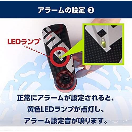 セット品ABUS(アブス) バイク用ディスクロック ピクセルイエロー